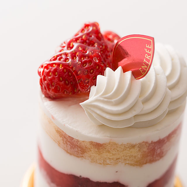 柔らか苺のショートケーキ